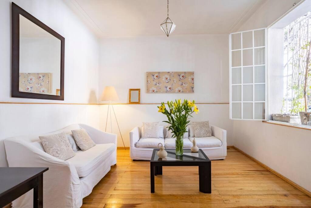 Casa Lis Art Deco Private Terrace High Speed Wifi Mexico City